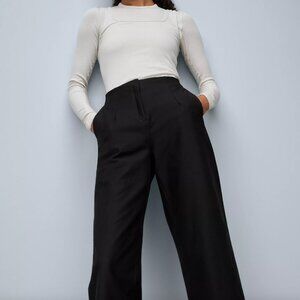 Lululemon Black Utilitech Relaxed Mid-Rise Trouser 7/8 Length (12)